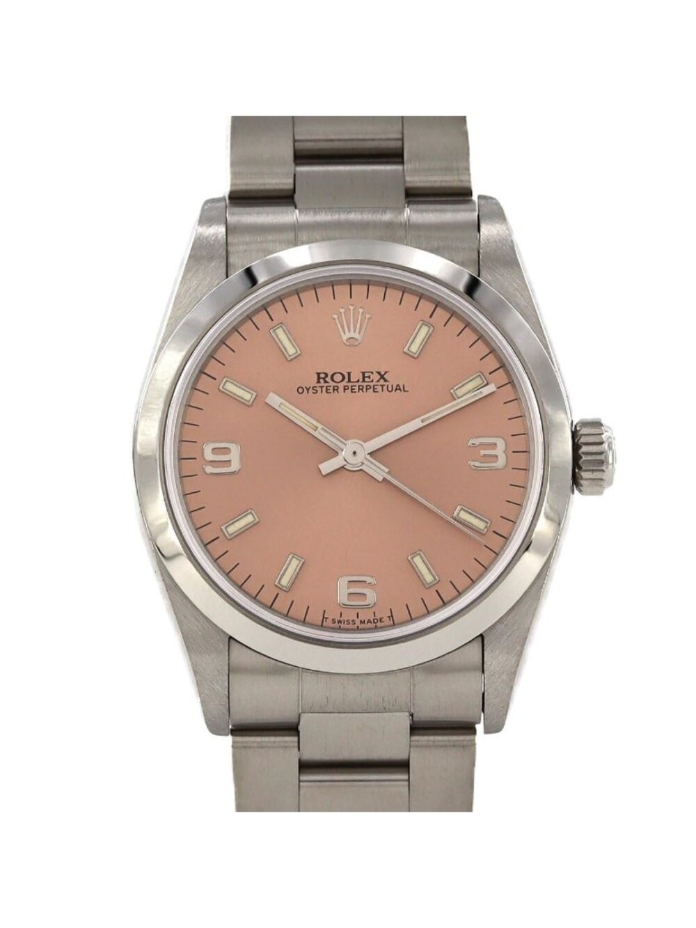 Rolex Oyster Perpetual SS Automatic Winding Number Watch